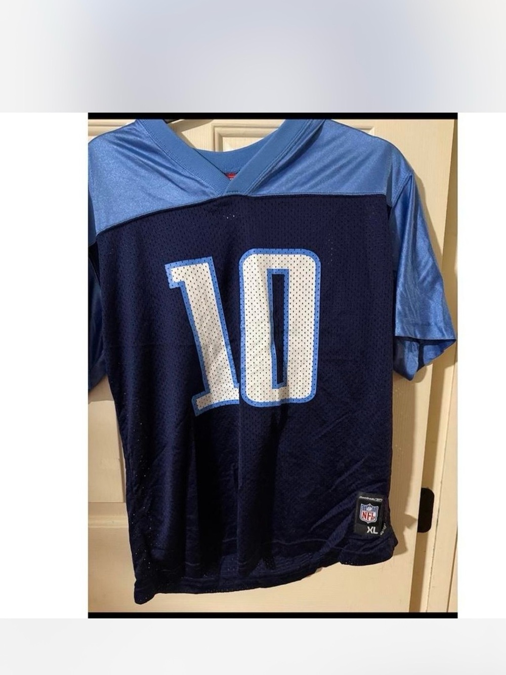 Throwback Youth Boys Tennessee Titans Vince Young Vintage Reebok Jersey